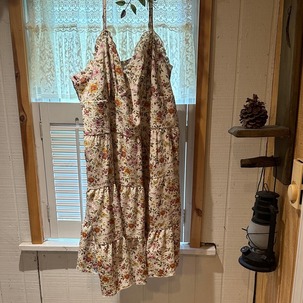 No Boundaries Floral Mini Dress - Multicolor